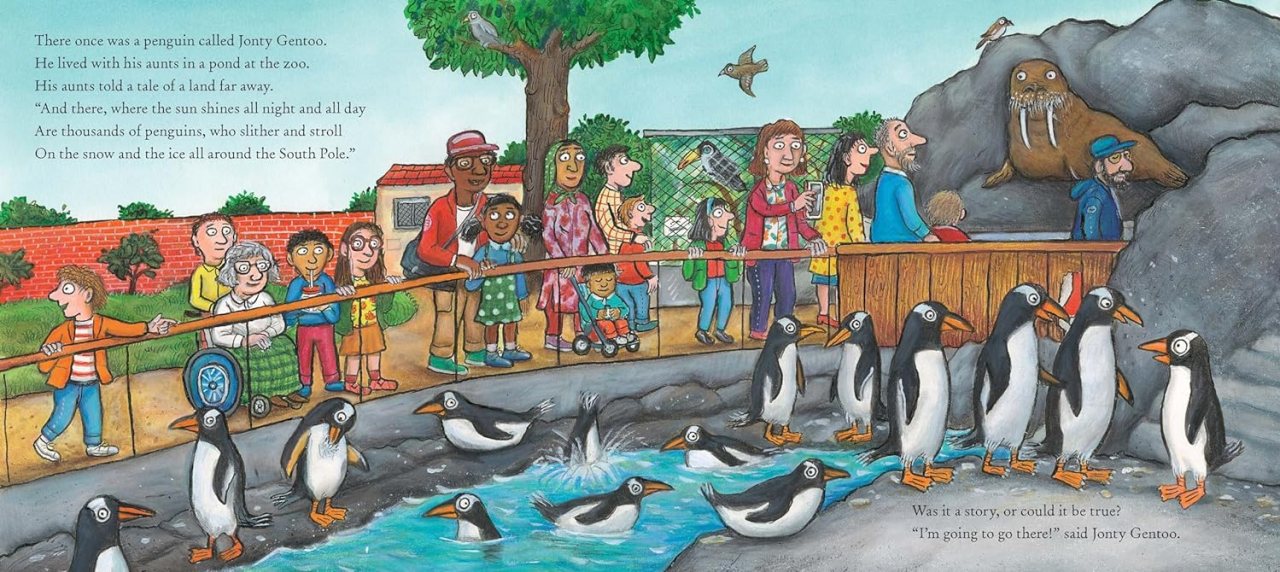 Jonty Gentoo - The Adventures of a Penguin by Julia Donaldson, Axel