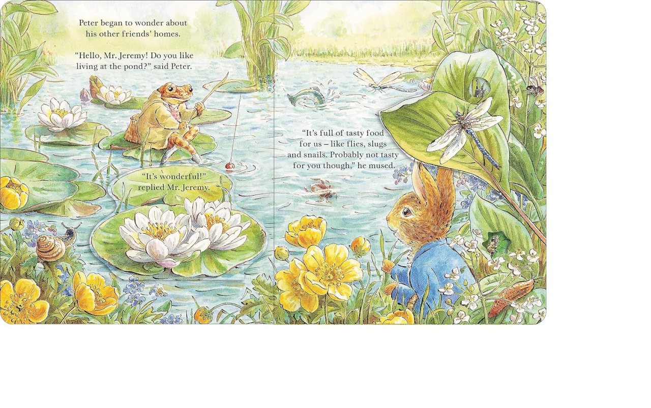 Peter Rabbit: Forest Homes A Peep-Inside Tale by Beatrix Potter ...