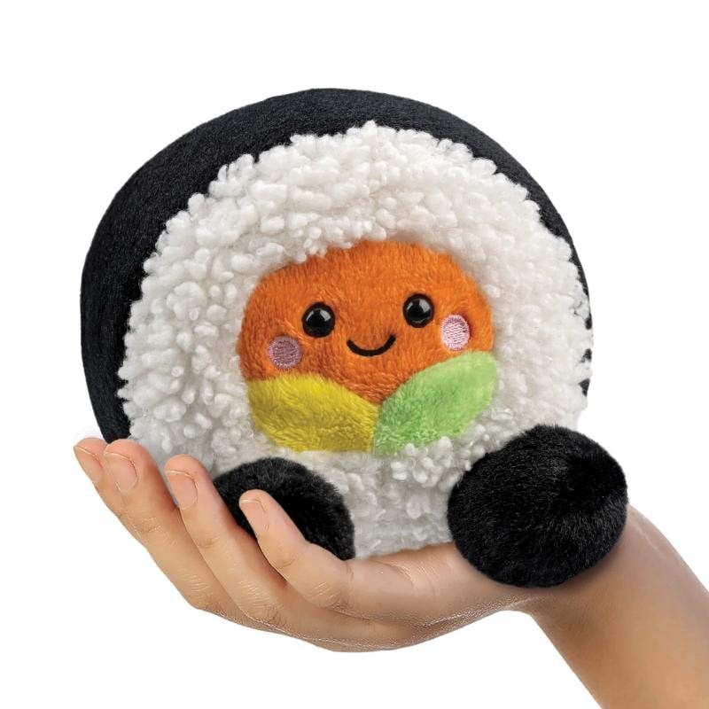Aurora Palm Pals Dani California Roll – Peluche De 13 Cm Con Relleno Ecológico, Suave Y Coleccionable