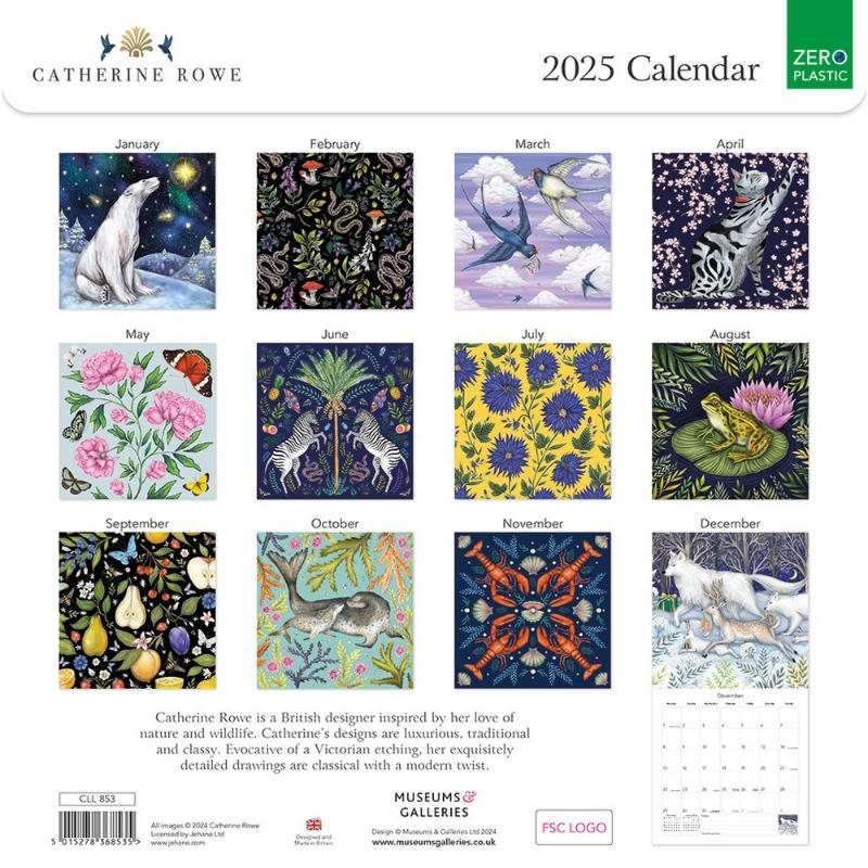 Calendar 2025 Uk Waterstones 