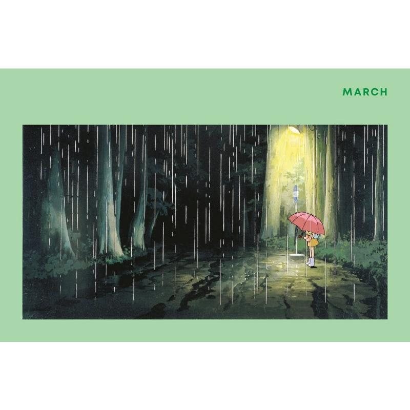 Studio Ghibli My Neighbor Totoro 2025 Engagement Calendar by Studio