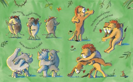 Giraffes Can't Dance Cased Board Book by Giles Andreae, Guy Parker