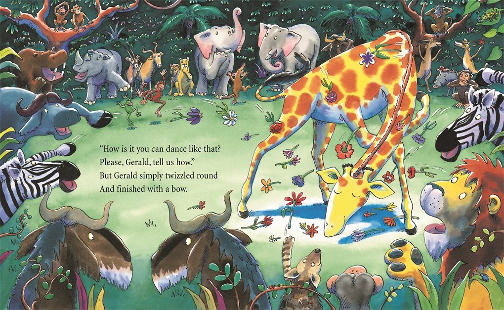 Giraffes Can't Dance Cased Board Book by Giles Andreae, Guy Parker-Rees ...