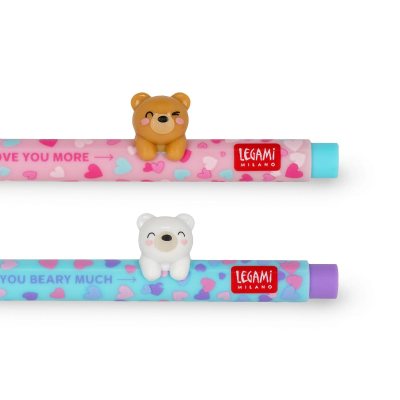 Beary In Love Gel Pen Set Of 2