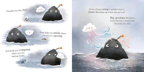 Mountain and Cloud: A story about facing your worries and finding friendship (Paperback)