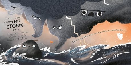 Mountain and Cloud: A story about facing your worries and finding friendship (Paperback)