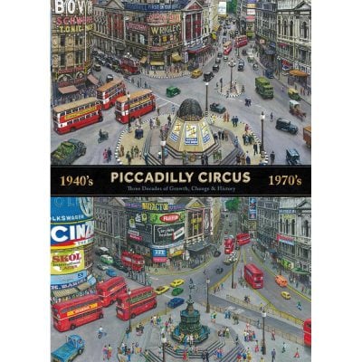 ピカデリーサーカス　シャドーボックス Piccadilly Circus 1000 Piece Jigsaw Puzzle | Waterstones