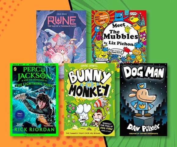 Blog thumbnail: The Best Comic Books & Graphic Novels for Children