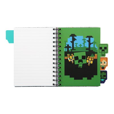 thumbnail image 2 of Minecraft - Creeper All-Over Print Spiral Notebook - Toys And Collectibles - EB Games Australia 2 of 11