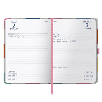 Check Mid Year Page A Day Diary 2025-2026 | Waterstones