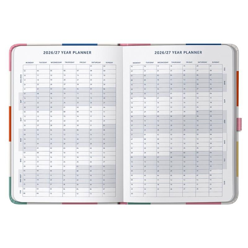 Check Mid Year Page A Day Diary 2025-2026 | Waterstones