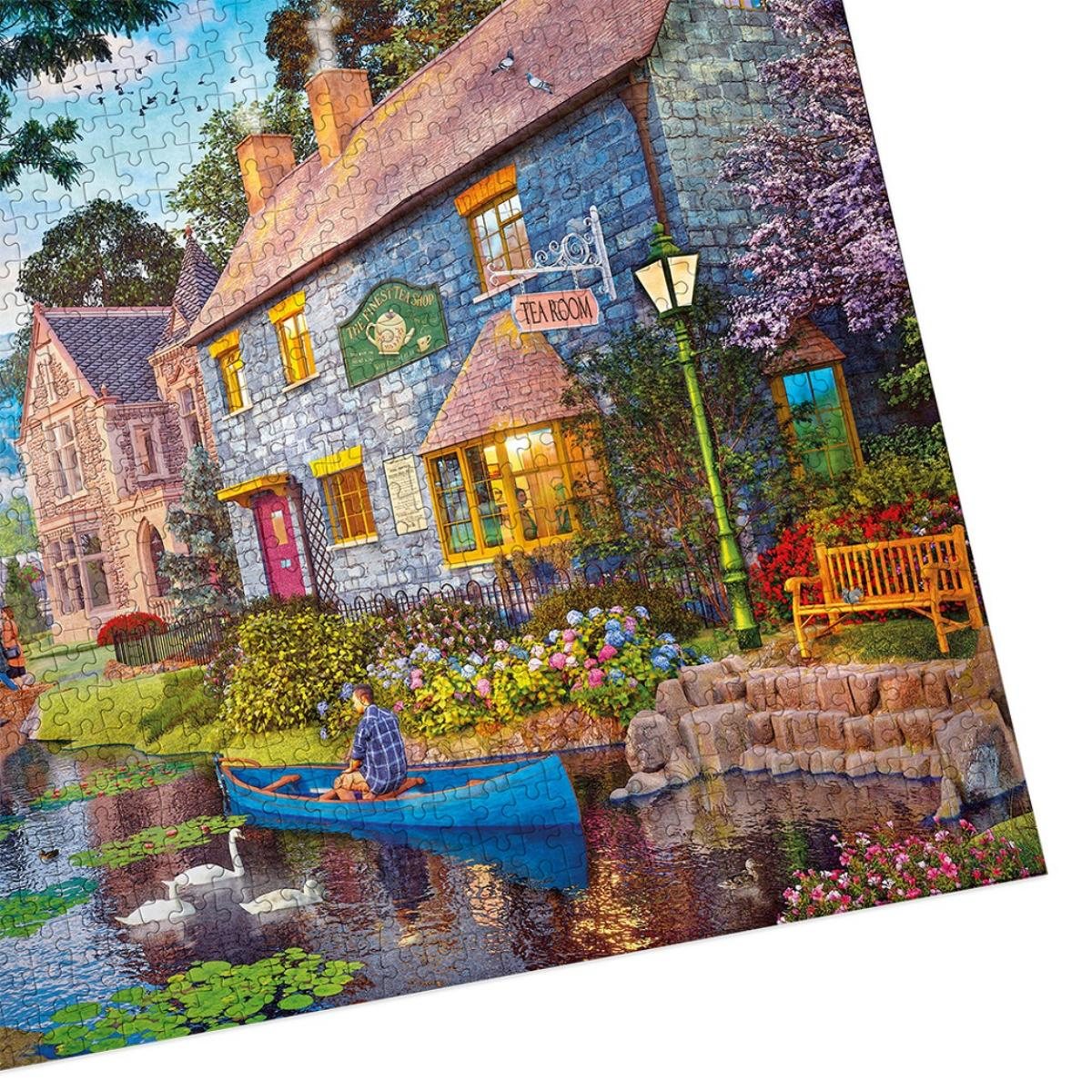 Tea On The River 1000 Piece Jigsaw Puzzle | Waterstones
