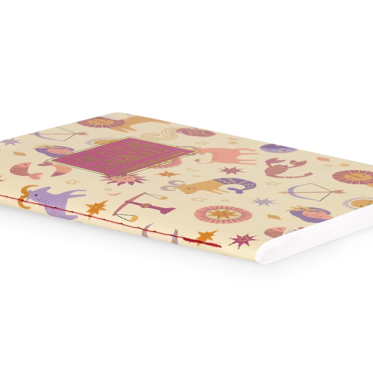 Zodiac Lined Small Quaderno Notebook | Waterstones