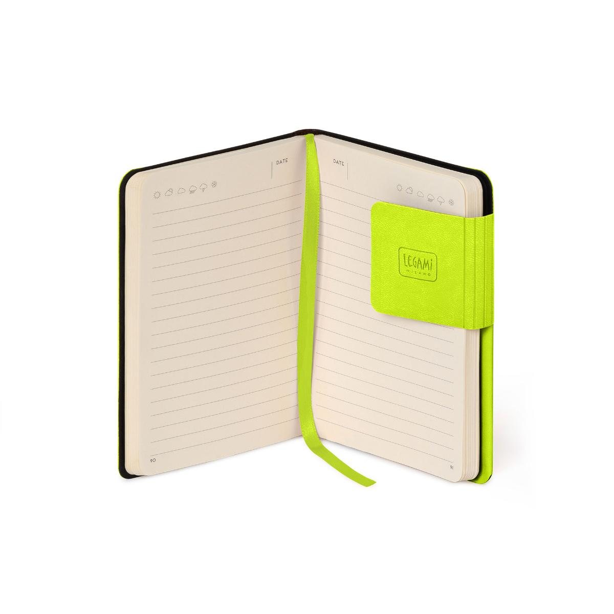 Chartreuse Lined Small Notebook | Waterstones