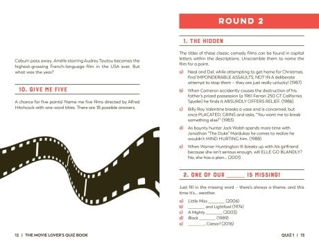 The Movie Lover's Quiz Book by Gary Wigglesworth | Waterstones
