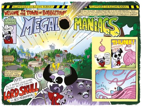 Megalomaniacs The Invasion Begins a Phoenix Comic Book By Jamie 