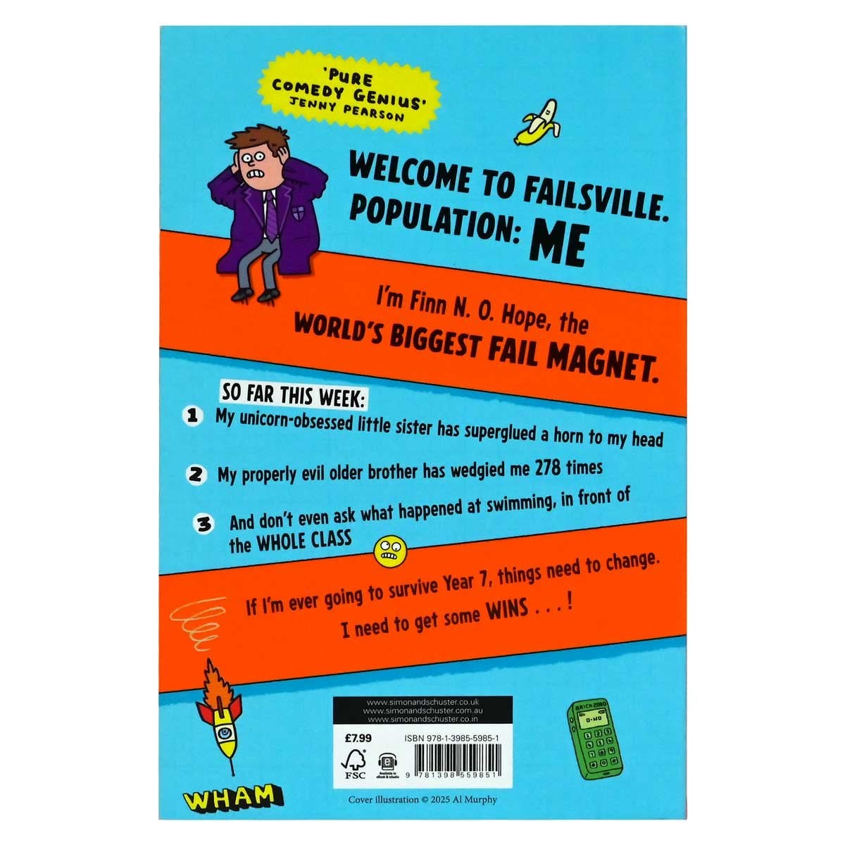 Finn's Epic Fails by Phil Earle Waterstones
