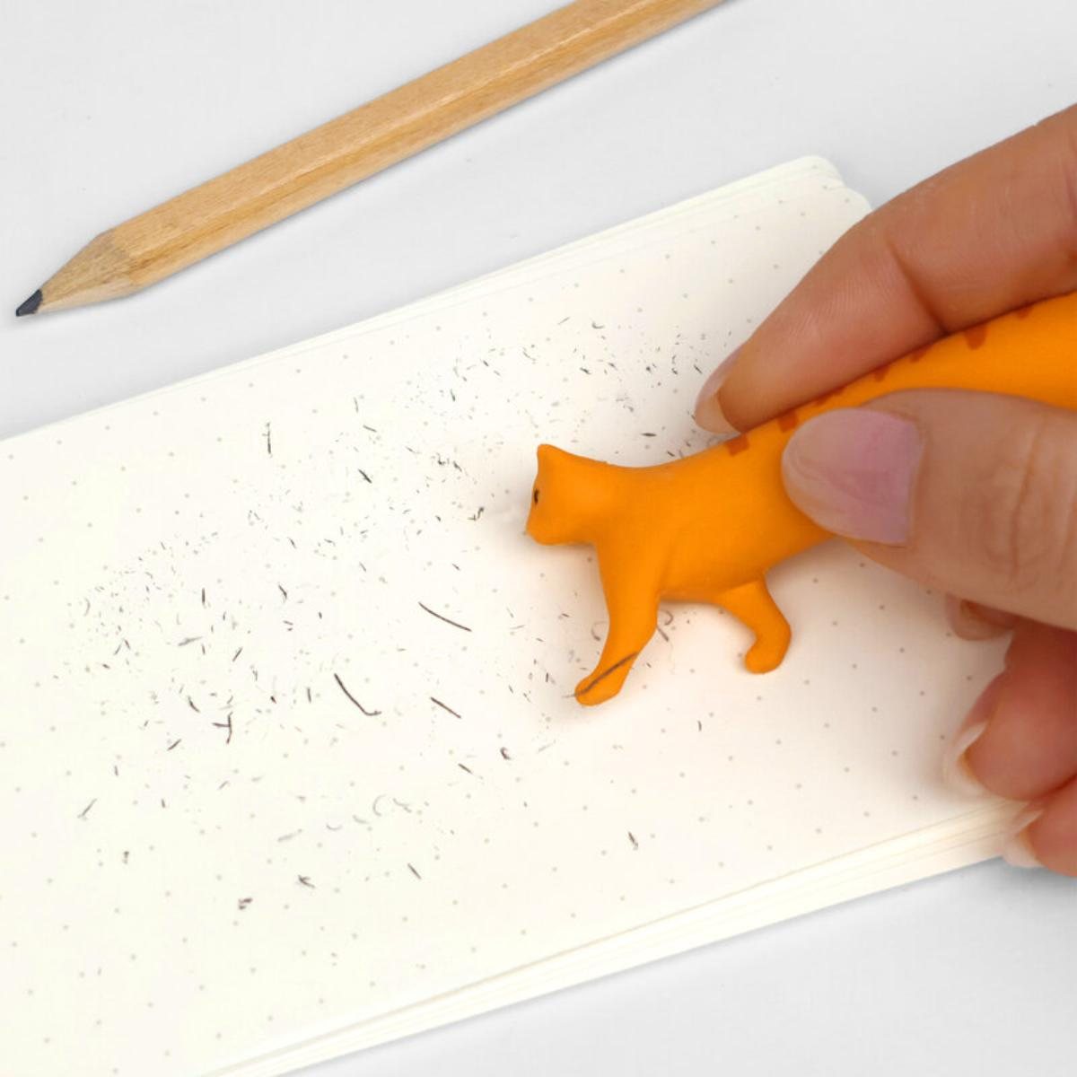 Cat Erasers Set Of 3 | Waterstones