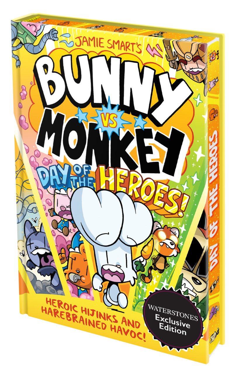Bunny Vs Monkey Day Of The Heroes By Jamie Smart Waterstones