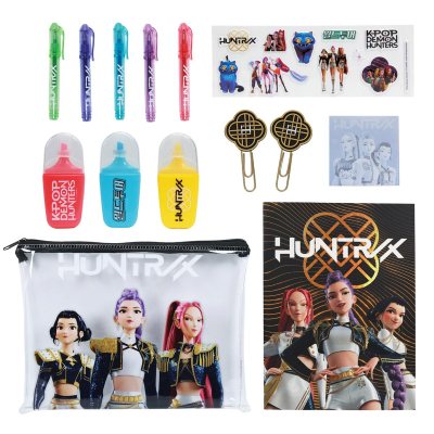 Safta Bloc-notes A7 K-Pop Demon Hunters – 7,4x10,5 Cm, Polyvalent Et Résistant Pour école