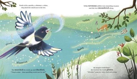Magpie and the Sparkling Words by Lucy Rowland, Craig Shuttlewood