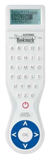 Electronic Dictionary Bookmark Bilingual - FRENCH