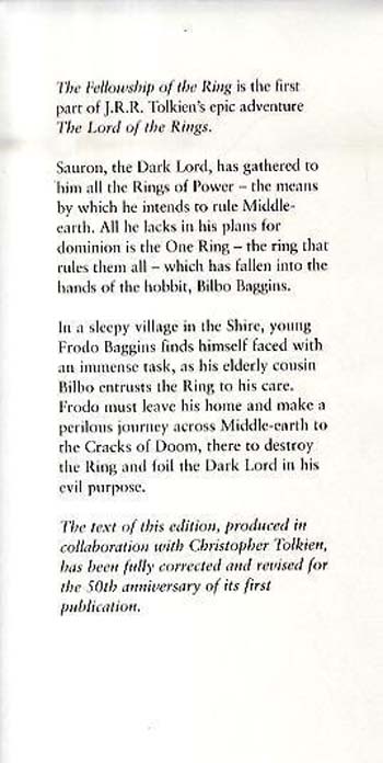 The Fellowship of the Ring (Hardback)