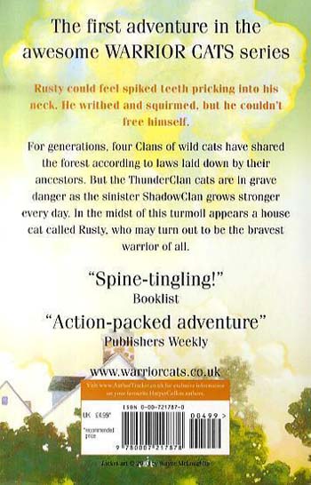 warrior cats into the wild book online