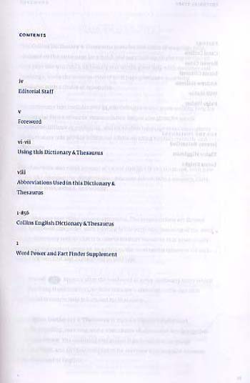 Collins Paperback Dictionary and Thesaurus (Paperback)