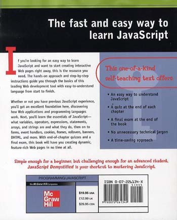 JavaScript Demystified - Demystified (Paperback)
