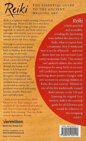 Reiki By Chris Parkes Penny Parkes Waterstones