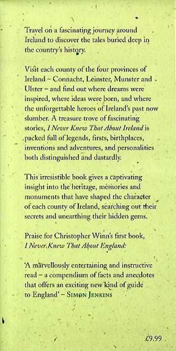 I Never Knew That About Ireland (Hardback)