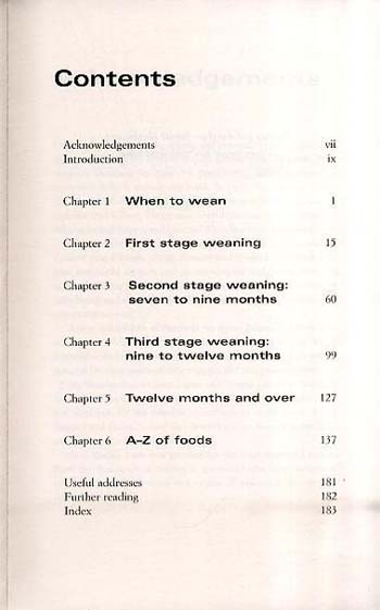 The Contented Little Baby Book Of Weaning (Paperback)