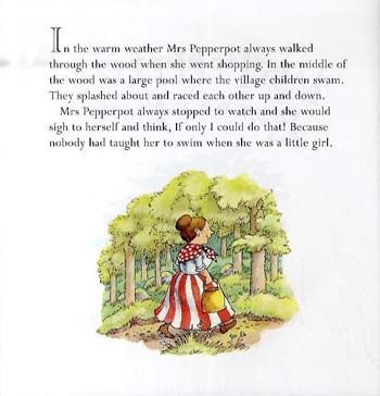 Mrs Pepperpot Learns to Swim (Paperback)
