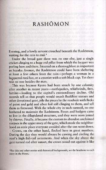 Rashomon and Seventeen Other Stories (Paperback)