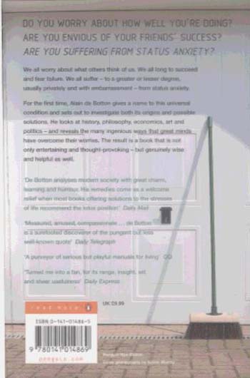 Status Anxiety (Paperback)