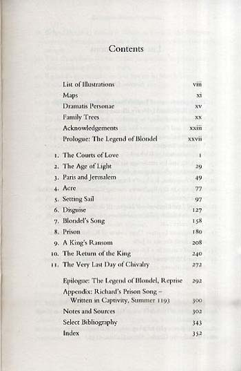 Blondel's Song: The capture, Imprisonment and Ransom of Richard the Lionheart (Paperback)