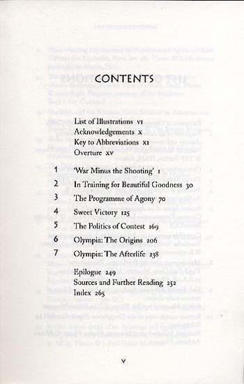 The Ancient Olympics: War Minus the Shooting (Paperback)