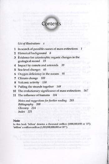 Catastrophes and Lesser Calamities: The causes of mass extinctions (Paperback)