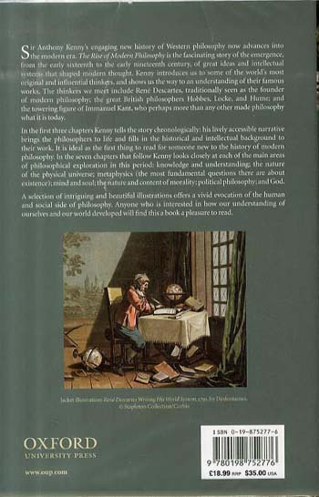 The Rise of Modern Philosophy: A New History of Western Philosophy, Volume 3 - New History of Western Philosophy (Hardback)