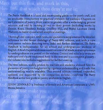 The Poetry Handbook (Paperback)