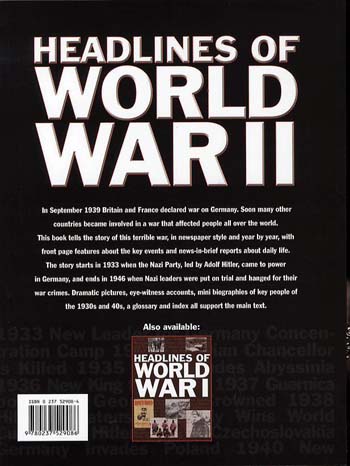 Headlines of World War II - Headlines S. (Paperback)
