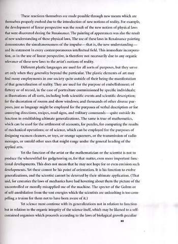 The Artist's Reality: Philosophies of Art (Paperback)