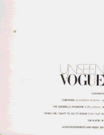 Unseen Vogue: The Secret History of Fashion Photography (Paperback)