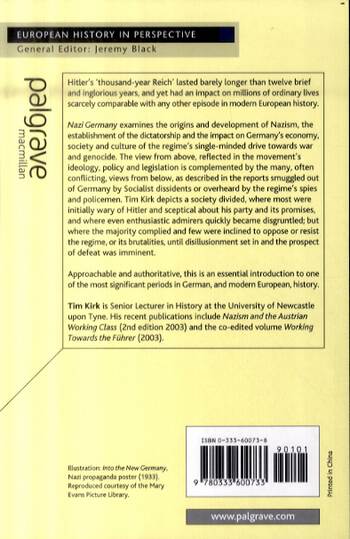 Nazi Germany - European History in Perspective (Paperback)