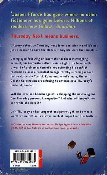 Something Rotten: Thursday Next Book 4 - Thursday Next (Paperback)