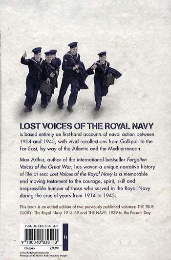 Lost Voices of The Royal Navy (Paperback)