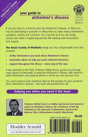 Royal Society of Medicine - Your Guide to Alzheimer's Disease (Paperback)