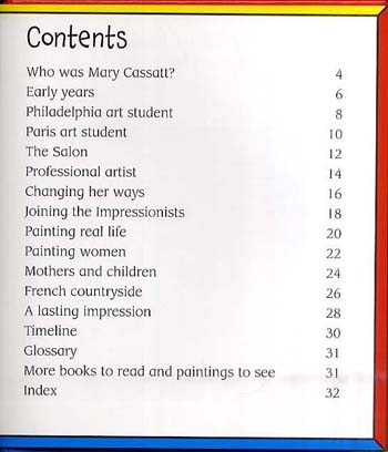 The Life and Work of Mary Cassatt - First Library: The Life and Work of . . . (Hardback)