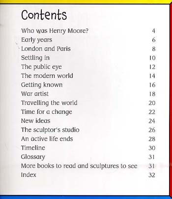 Henry Moore - First Library: The Life and Work of . . . (Hardback)